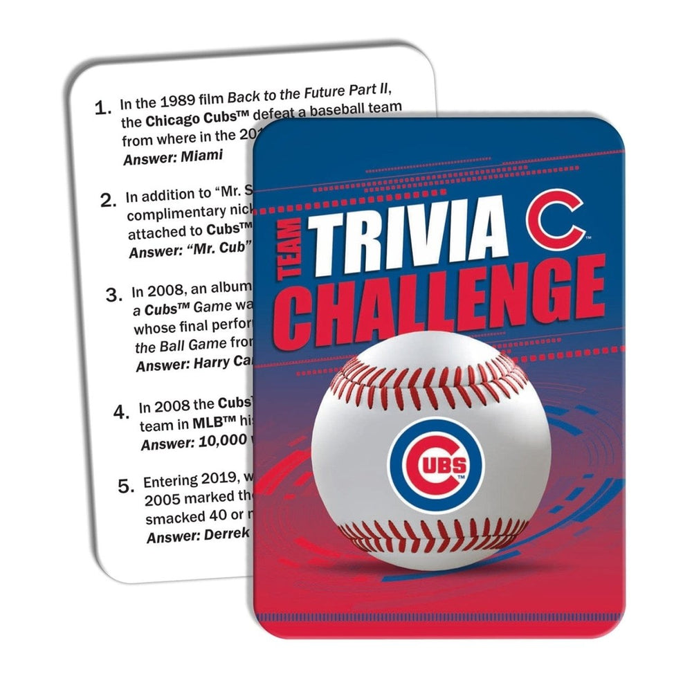 Chicago Cubs Trivia Challenge Game 250 Questions Fun for Ages 12 and Up Image 2