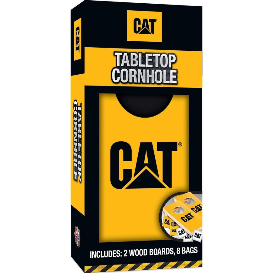 Caterpillar CAT Tabletop Cornhole Game Image 1