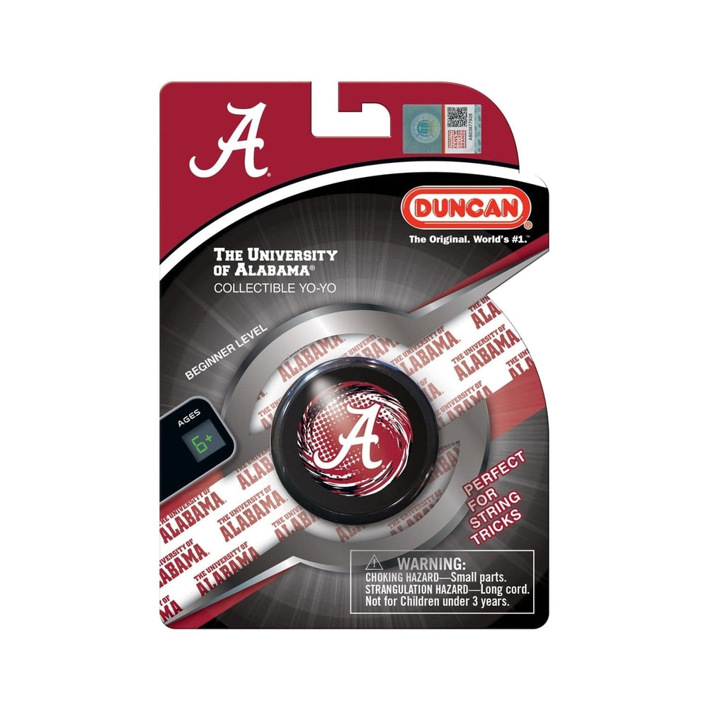 Alabama Crimson Tide Yo-Yo Collectible Duncan Team Logo Red and White Design Image 2