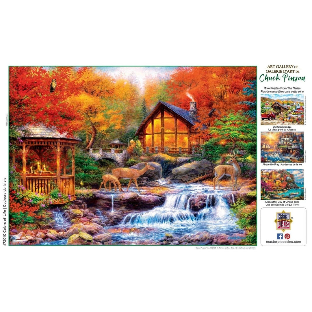 MasterPieces Jigsaw Puzzle 1000 Piece Art Gallery Colors of Life 19.25x26.75 Image 4