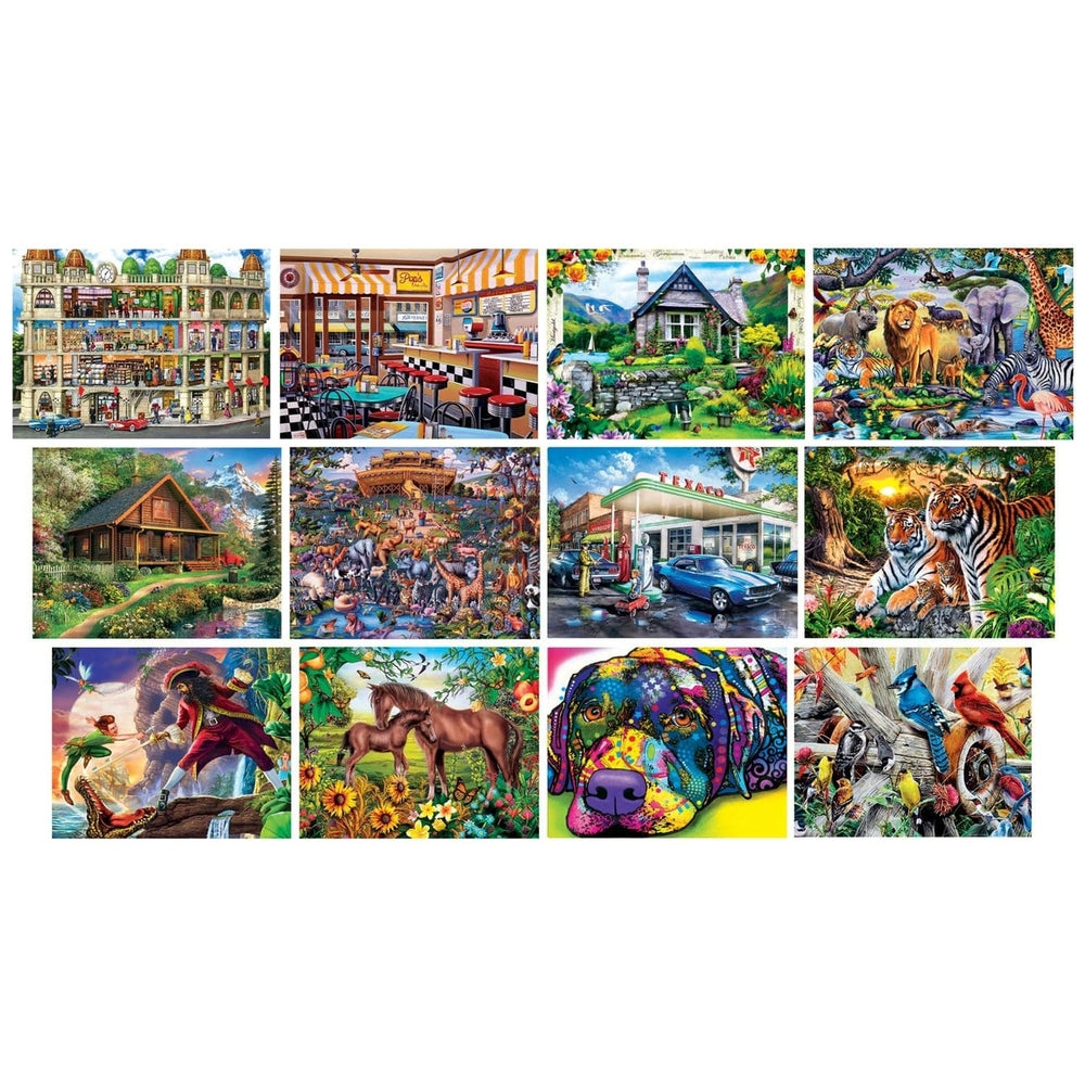 Artist Gallery Jigsaw Puzzle Collection - 12 Pack Image 2