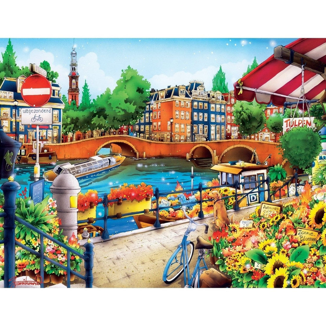 MasterPieces Artist Gallery Jigsaw Puzzle Collection 12 Pack with Poster Image 3