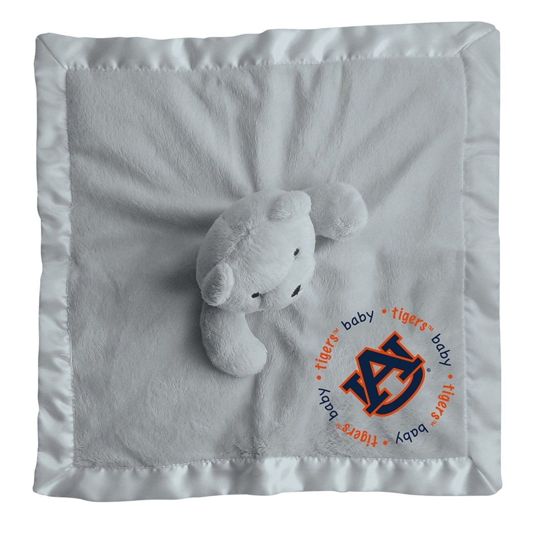 Auburn Tigers Security Bear Gray Plush 14x14 Satin Lined Baby Fanatics Image 3