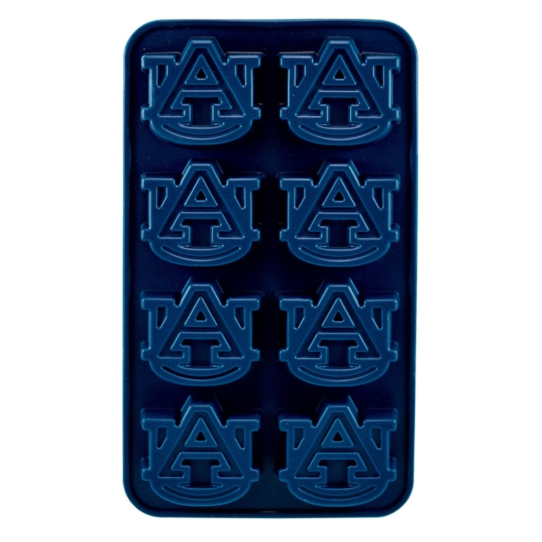 Auburn Tigers Silicone Ice Cube Tray Food Grade Team Color Candy Mold Image 1