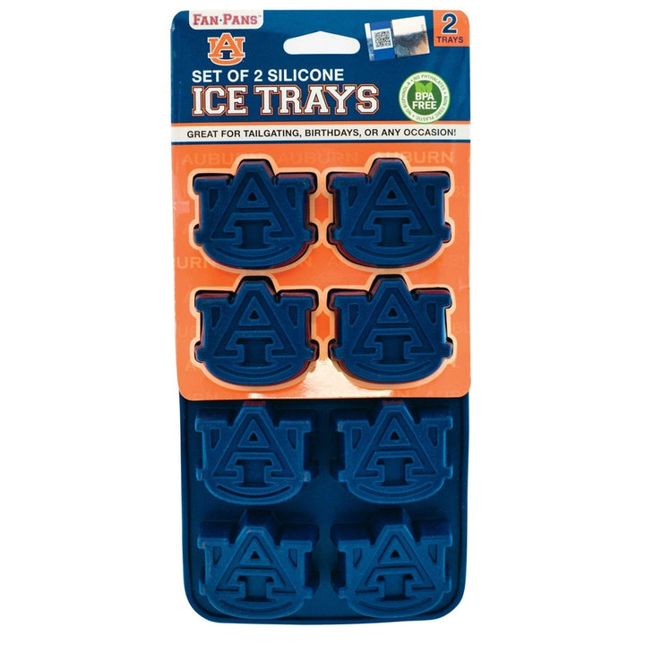 Auburn Tigers Silicone Ice Cube Tray Food Grade Team Color Candy Mold Image 2