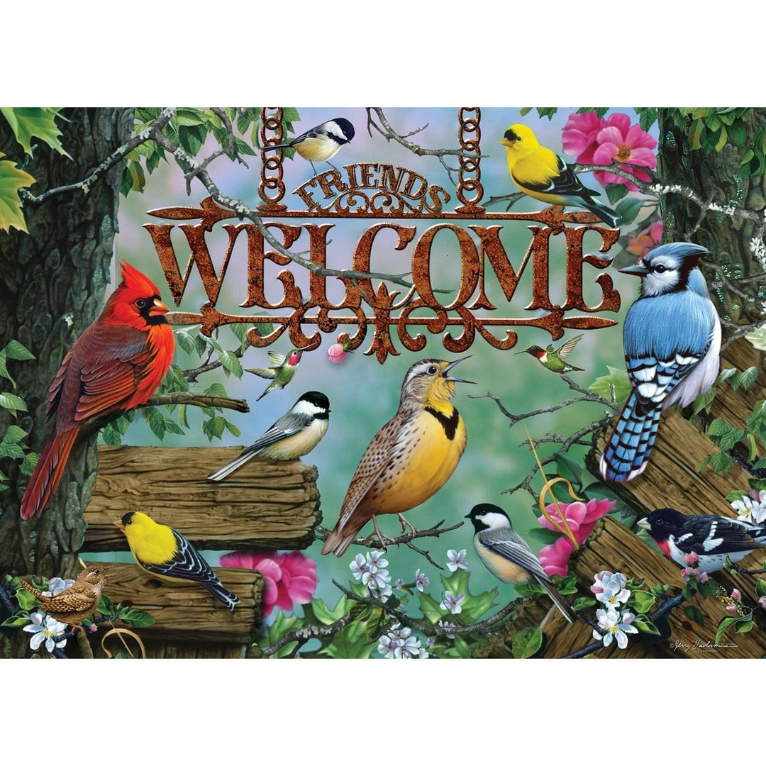 Audubon 1000 Piece Jigsaw Puzzle 19.25x26.75in 100% Recycled Chipboard Image 2