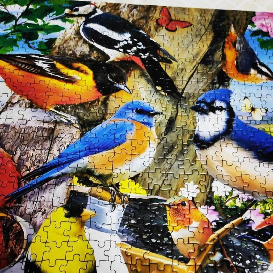 Audubon 1000 Piece Jigsaw Puzzle North American Songbirds 19.25x26.75 Inches Image 6