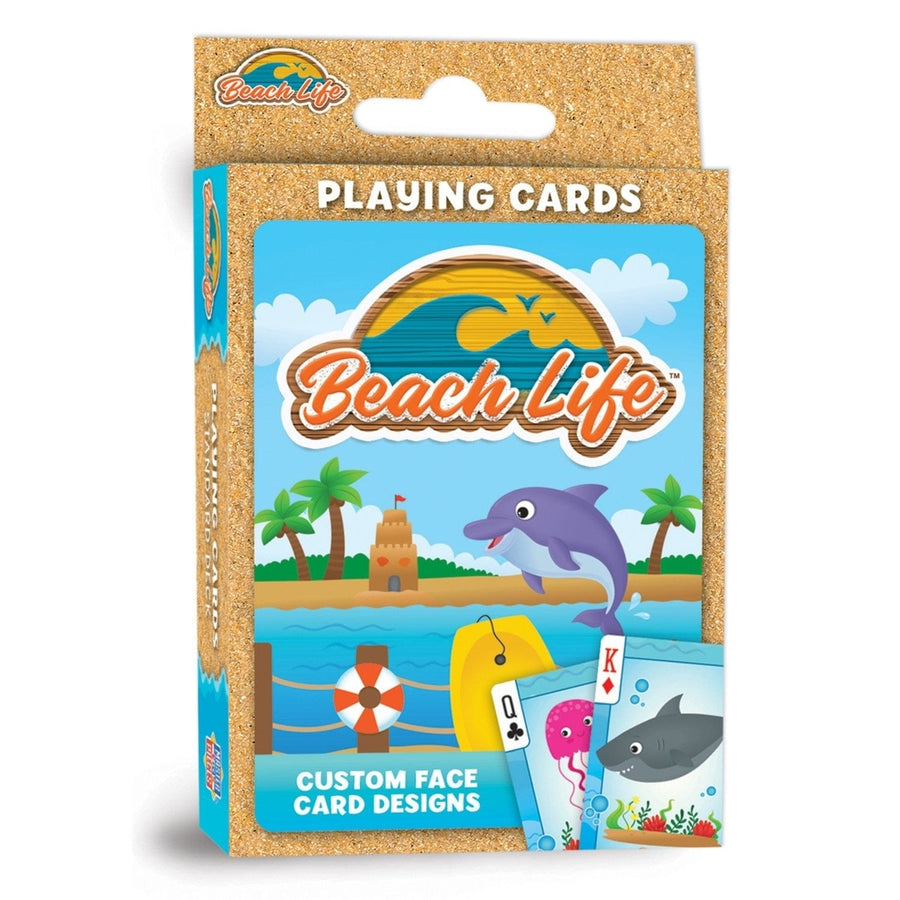 Beach Life Playing Cards - 54 Card Deck Image 1