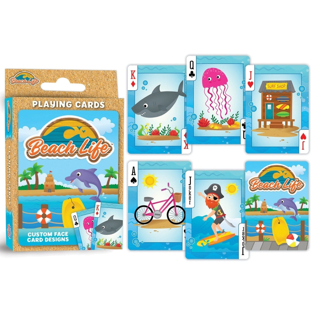 Beach Life Playing Cards - 54 Card Deck Image 3