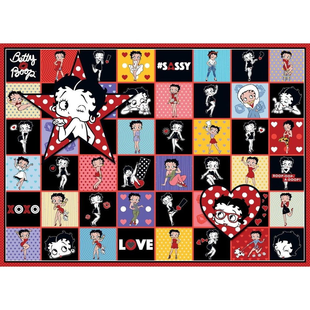 Betty Boop 1000 Piece Jigsaw Puzzle Eco-Friendly 19.25x26.75 Inches Image 2