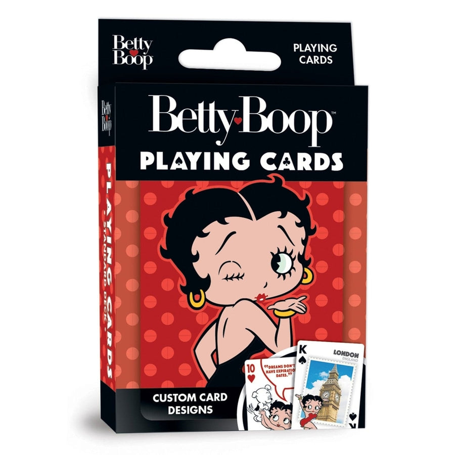 Betty Boop Playing Cards 54 Card Deck Custom Designs Officially Licensed Image 1