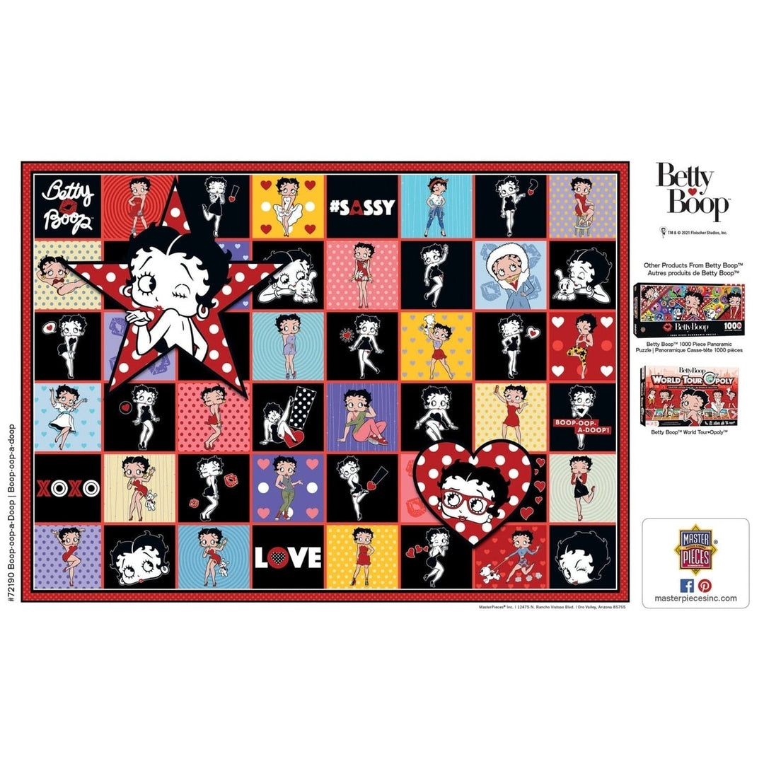 Betty Boop 1000 Piece Jigsaw Puzzle Eco-Friendly 19.25x26.75 Inches Image 4