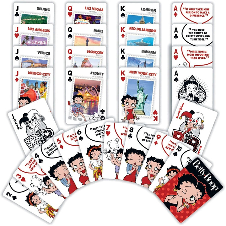 Betty Boop Playing Cards 54 Card Deck Custom Designs Officially Licensed Image 2