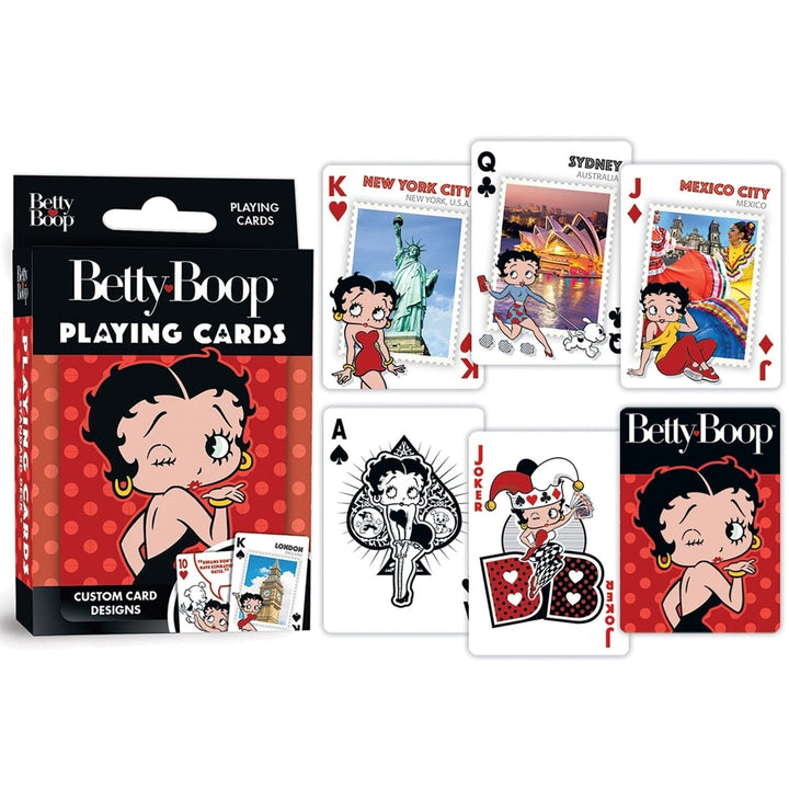 Betty Boop Playing Cards 54 Card Deck Custom Designs Officially Licensed Image 3