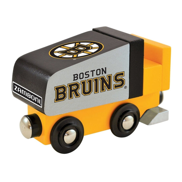 Boston Bruins Toy Zamboni Train Engine Image 1