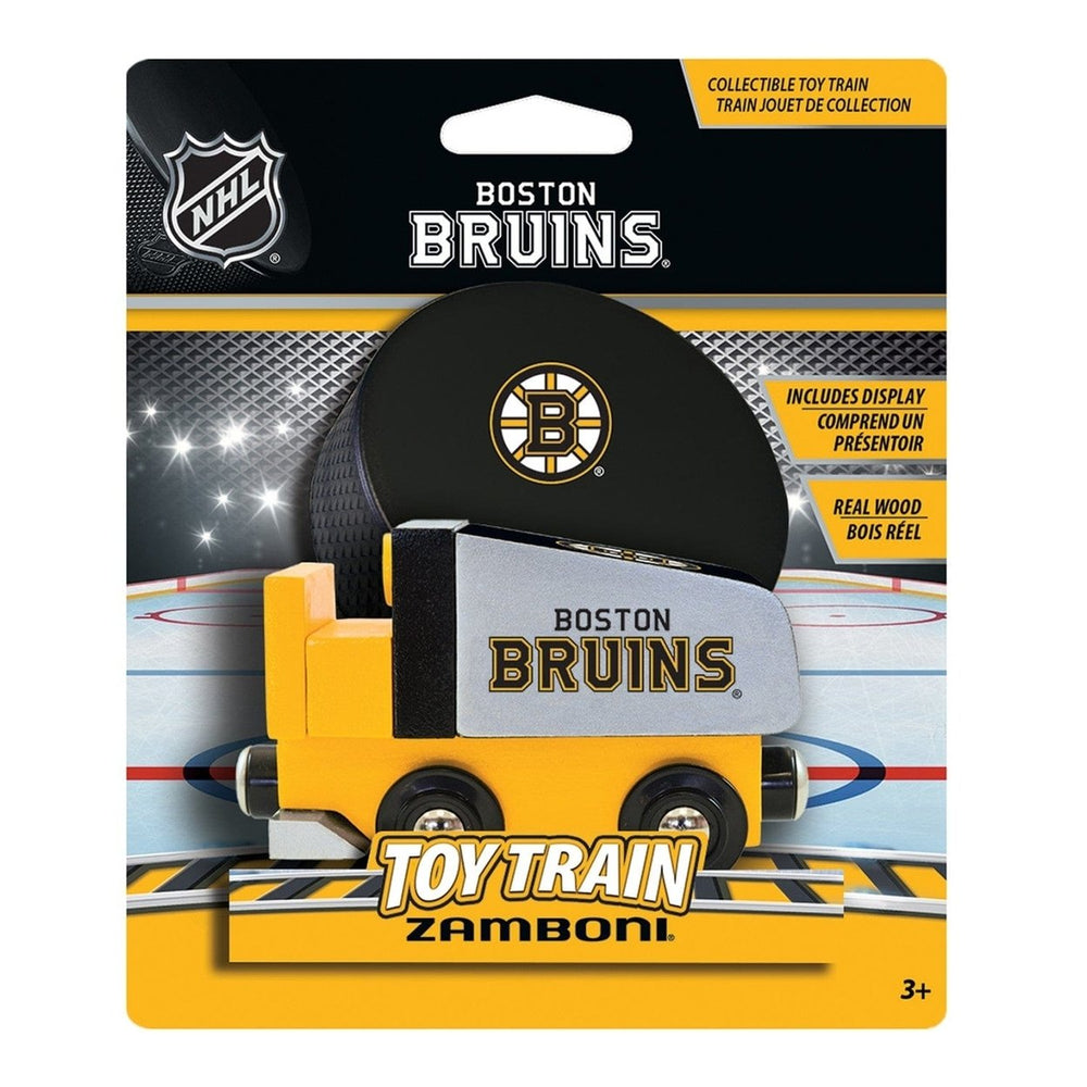 Boston Bruins Toy Zamboni Train Engine Image 2