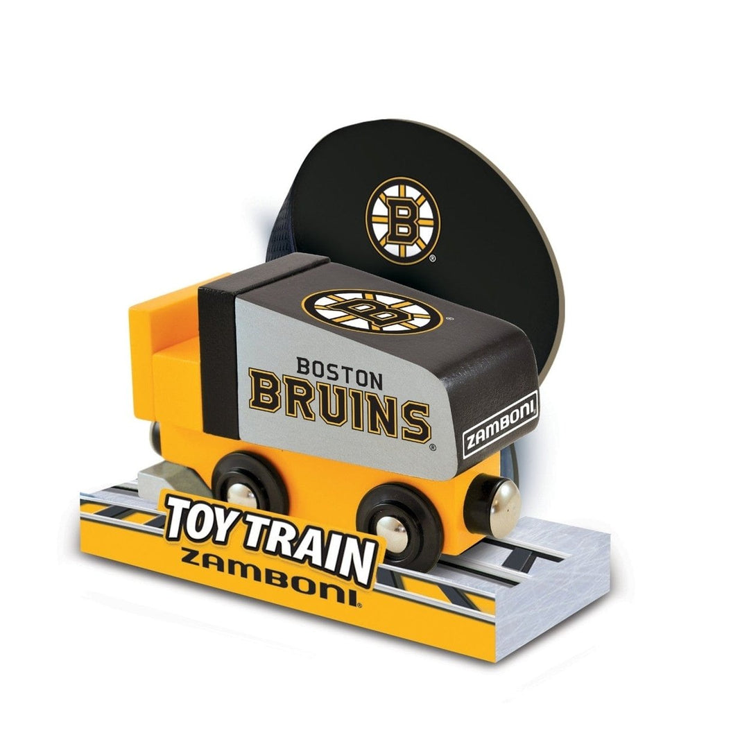 Boston Bruins Toy Zamboni Train Engine Image 3