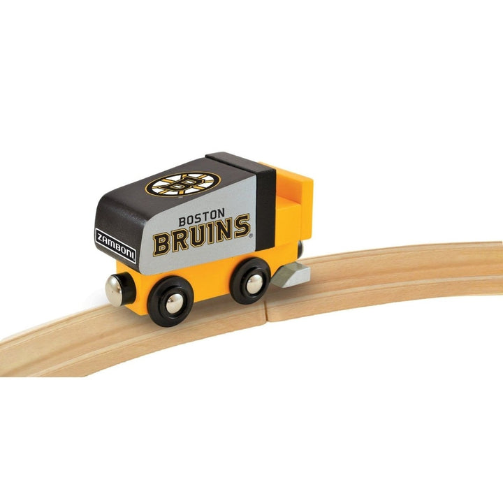 Boston Bruins Toy Zamboni Train Engine Image 4