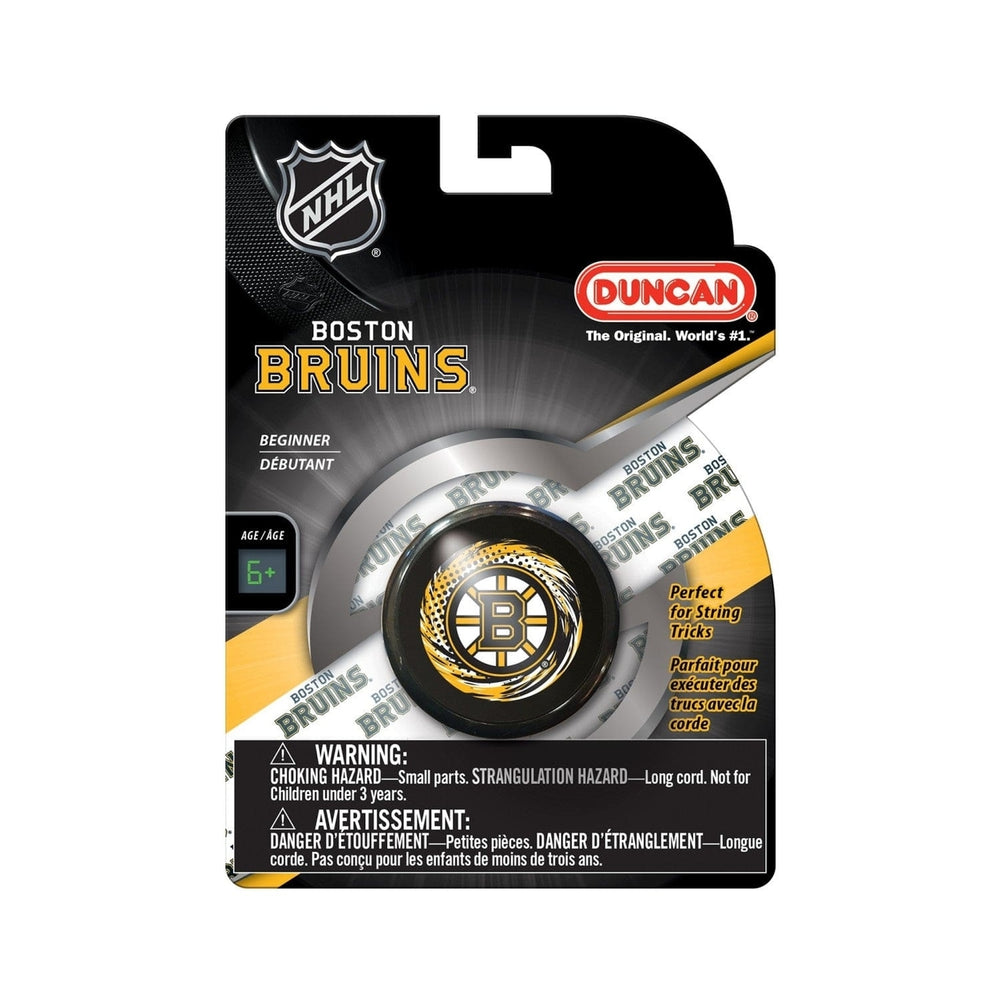 Boston Bruins Collectible Yo-Yo Duncan Team Colors String Tricks Beginner Level Image 2