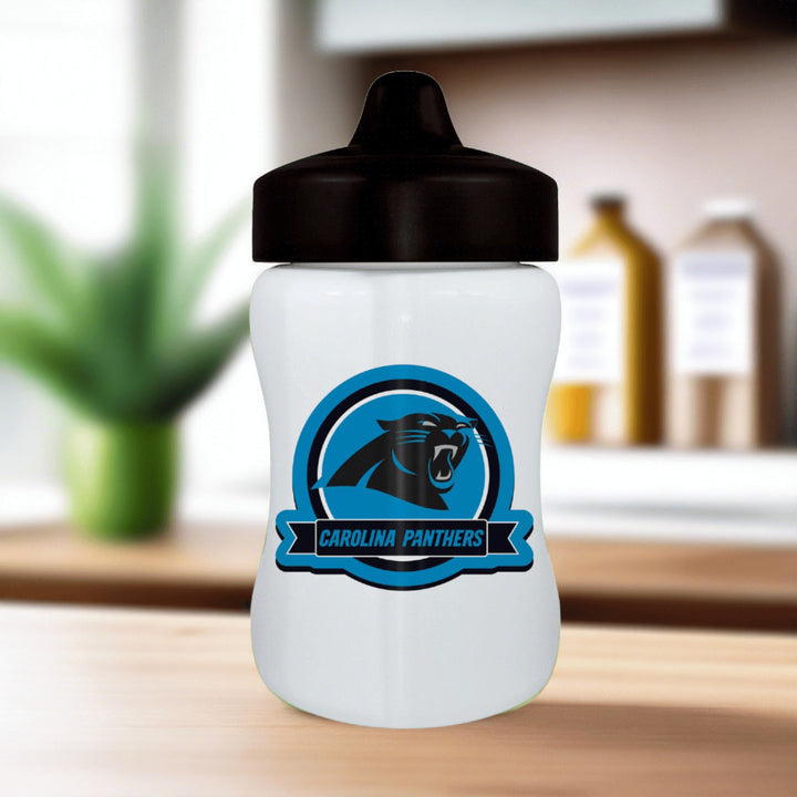 Carolina Panthers NFL Sippy Cup 9oz BPA-Free Toddler Baby Drinking Cup Image 3