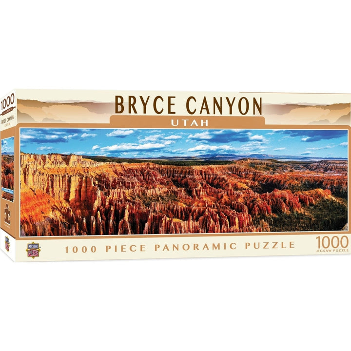 American Vista Bryce Canyon 1000 Piece Panoramic Jigsaw Puzzle for Adults Image 1