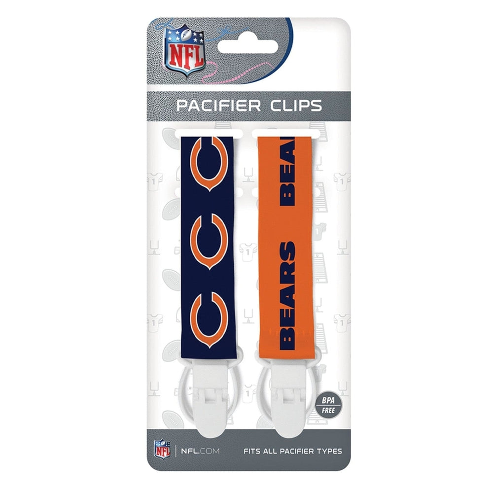 Chicago Bears - Pacifier Clip 2-Pack Image 2