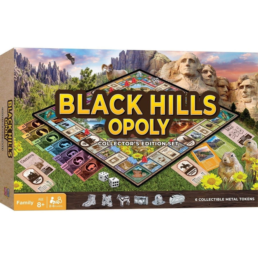 Black Hills Opoly Board Game National Parks Adventure Family Fun 2-6 Players Image 1