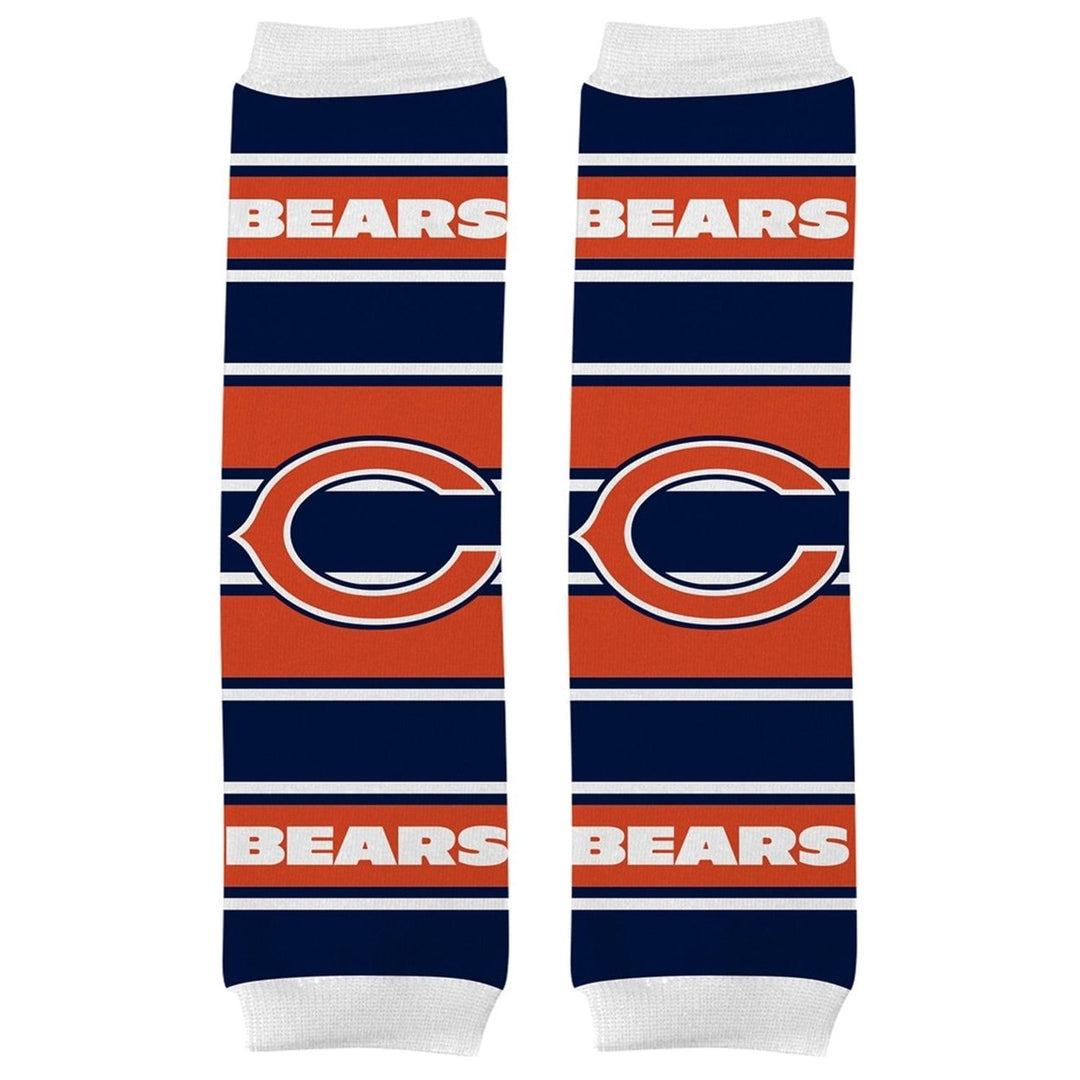 Chicago Bears Baby Leg Warmers Unisex 80% Cotton Infant Toddler NFL Gear Image 1