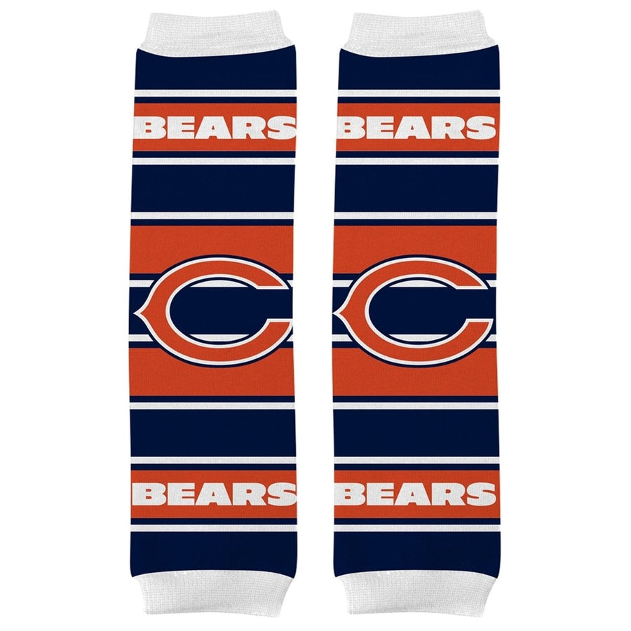 Chicago Bears Baby Leg Warmers Unisex 80% Cotton Infant Toddler NFL Gear Image 1