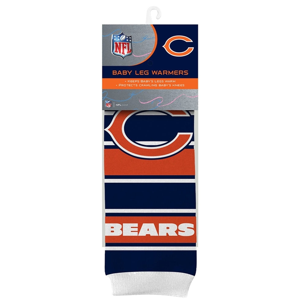 Chicago Bears Baby Leg Warmers Unisex 80% Cotton Infant Toddler NFL Gear Image 2