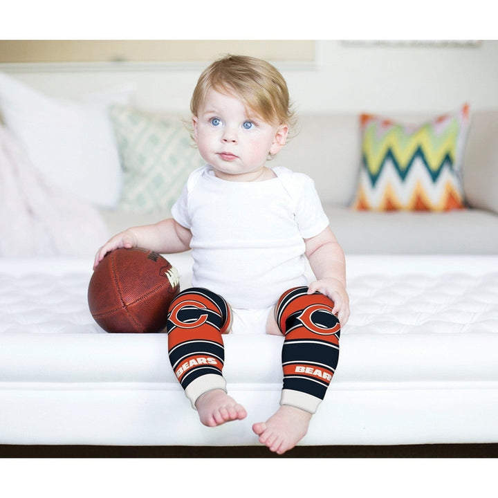 Chicago Bears Baby Leg Warmers Unisex 80% Cotton Infant Toddler NFL Gear Image 4