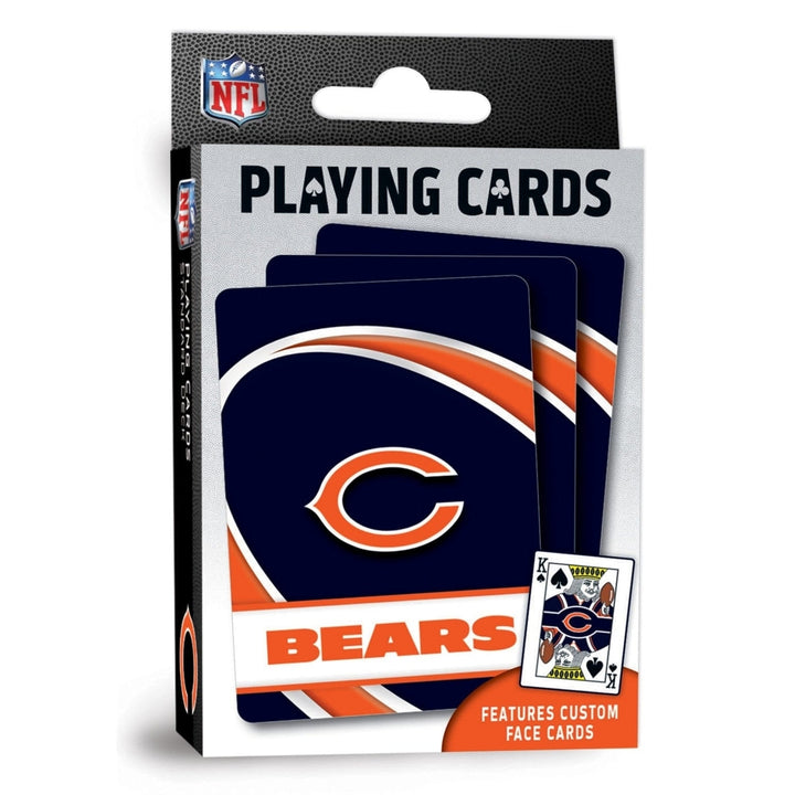 Chicago Bears Playing Cards 54 Card Deck Officially Licensed NFL Team Deck Image 1