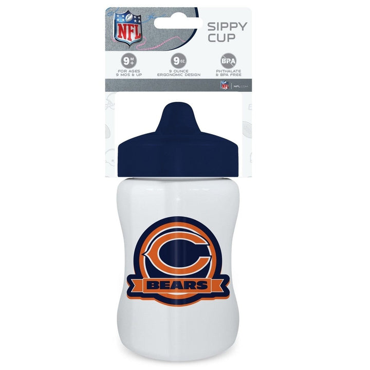 Chicago Bears Sippy Cup BPA-Free Toddler Cup 9oz Official NFL Licensed Image 2