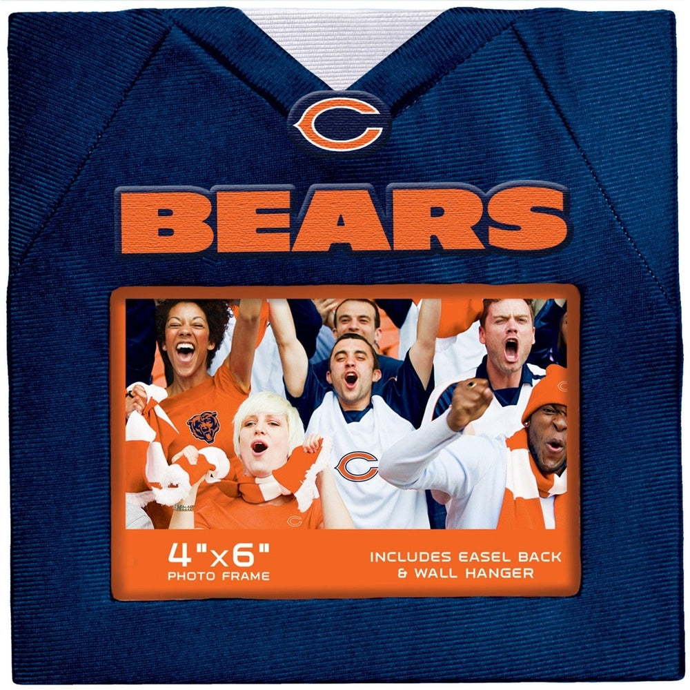 Chicago Bears Frame 4x6 Picture Holder with Easel Wall Hanger NFL Team Art Image 2