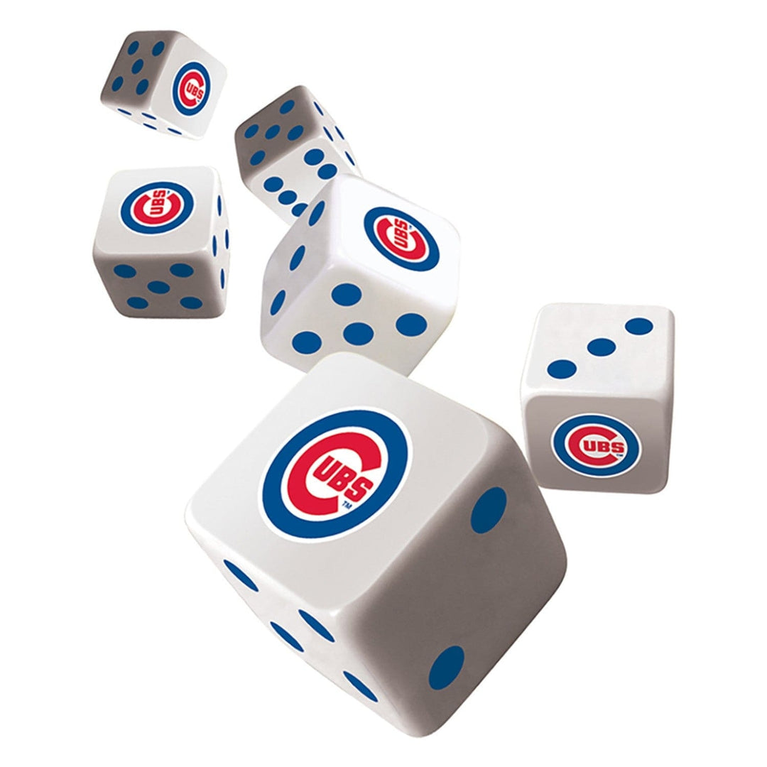 Chicago Cubs 2-Pack Playing Cards and Dice Set Officially Licensed MLB Image 3