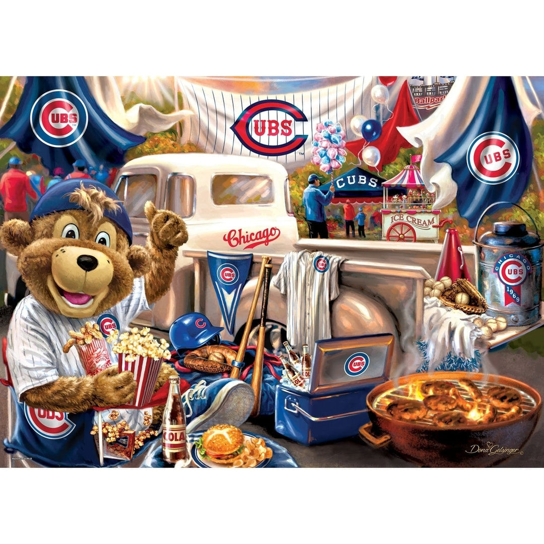 "MasterPieces Chicago Cubs Jigsaw Puzzle 1000 Pieces 19.25x26.75 Recycled Material" Image 2