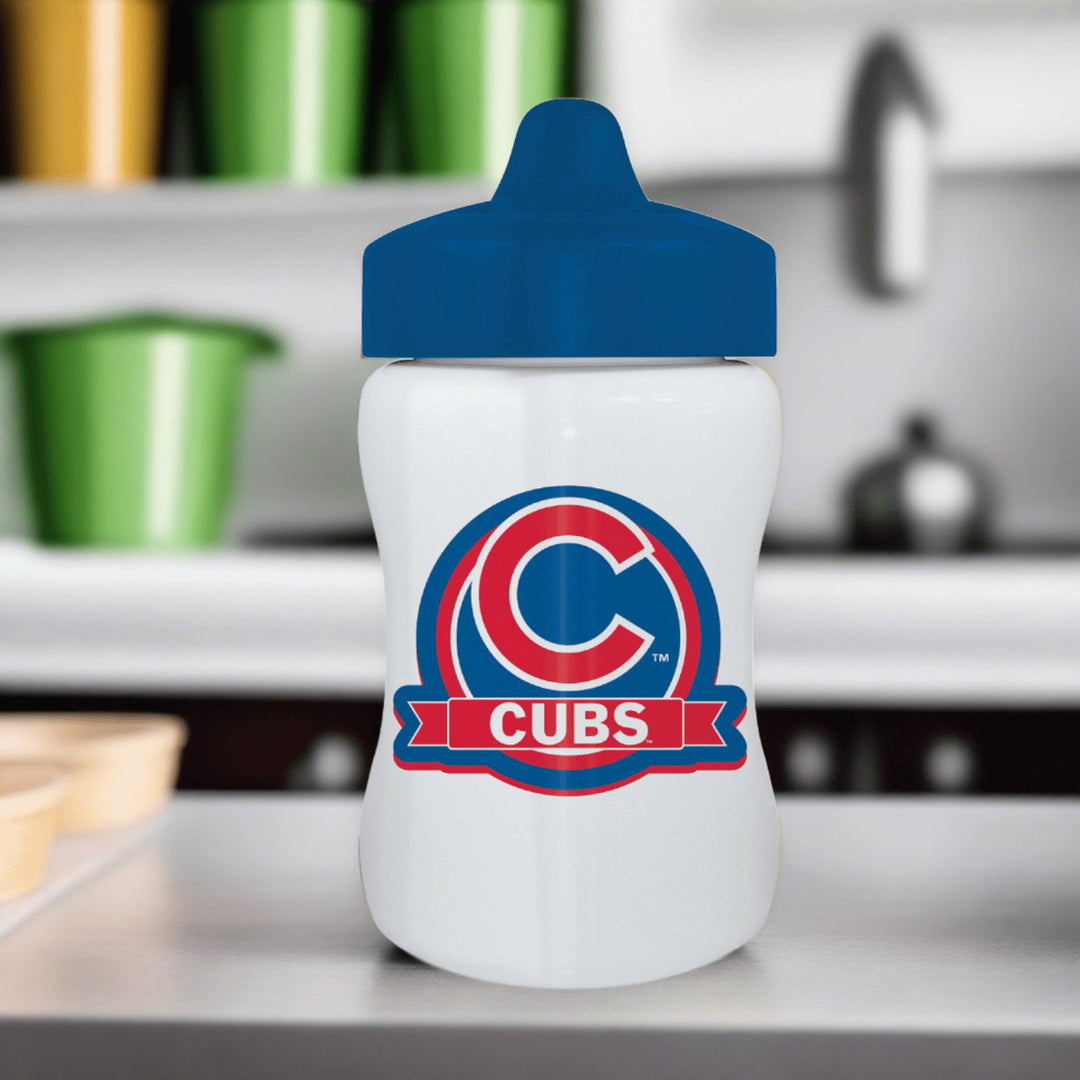 Chicago Cubs Sippy Cup BPA Free 9oz Unisex Dishwasher Safe Toddler Drinkware Image 3