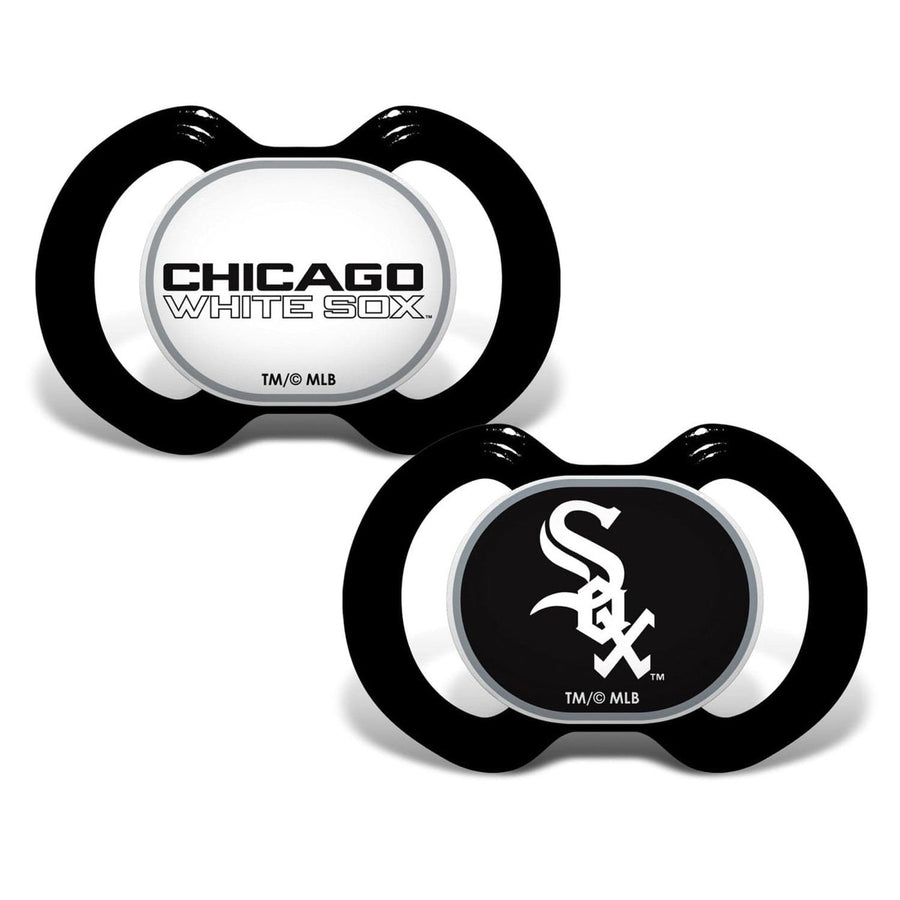 Chicago White Sox Pacifier 2-Pack Infant BPA-Free Orthodontic Silicone Image 1