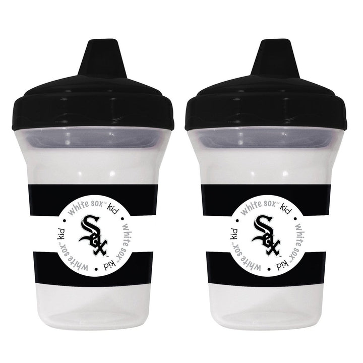 Chicago White Sox Sippy Cup 2-Pack BPA Free Shatterproof Toddler Cups Image 1