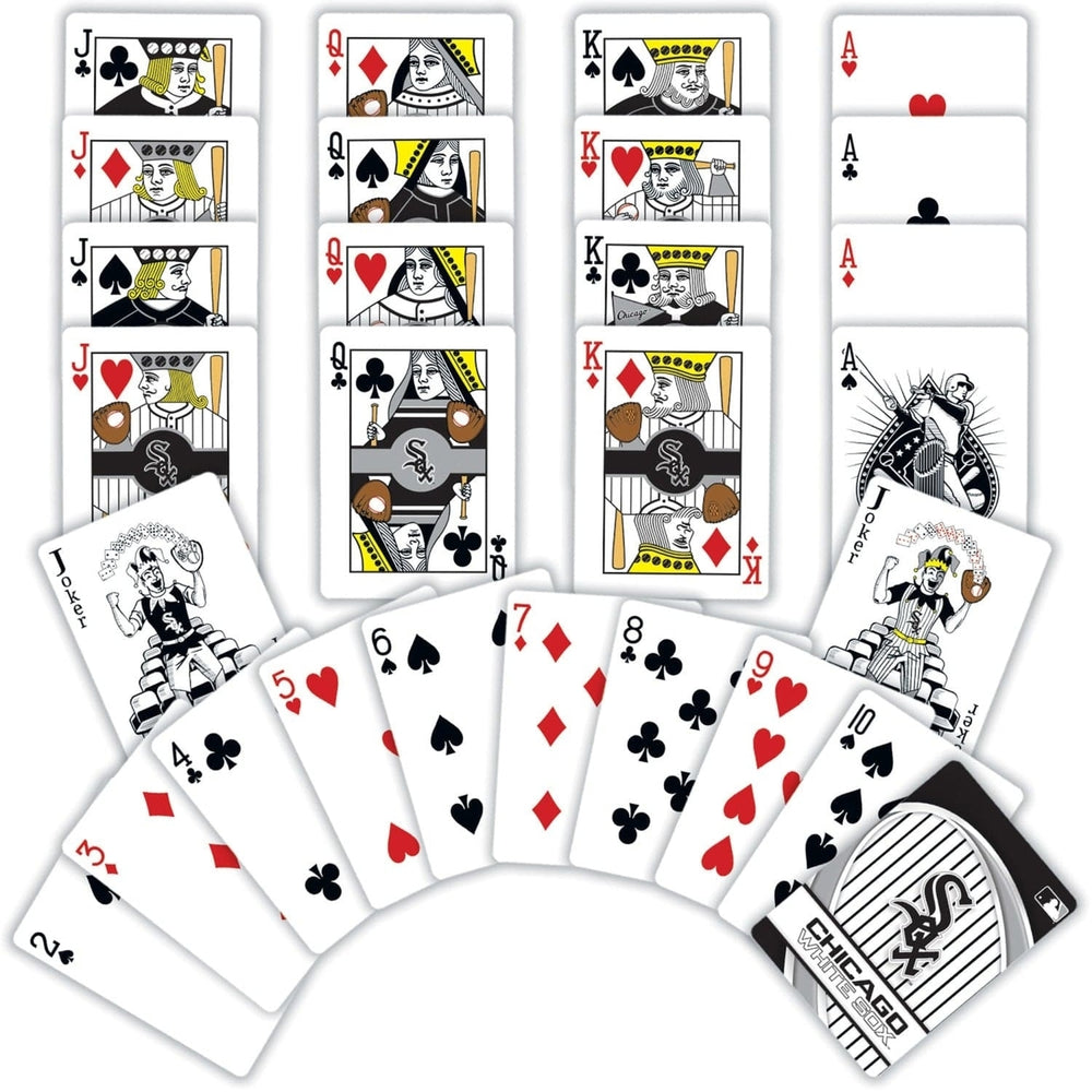 Chicago White Sox Playing Cards 54 Card Deck Officially Licensed MLB Cards Image 2