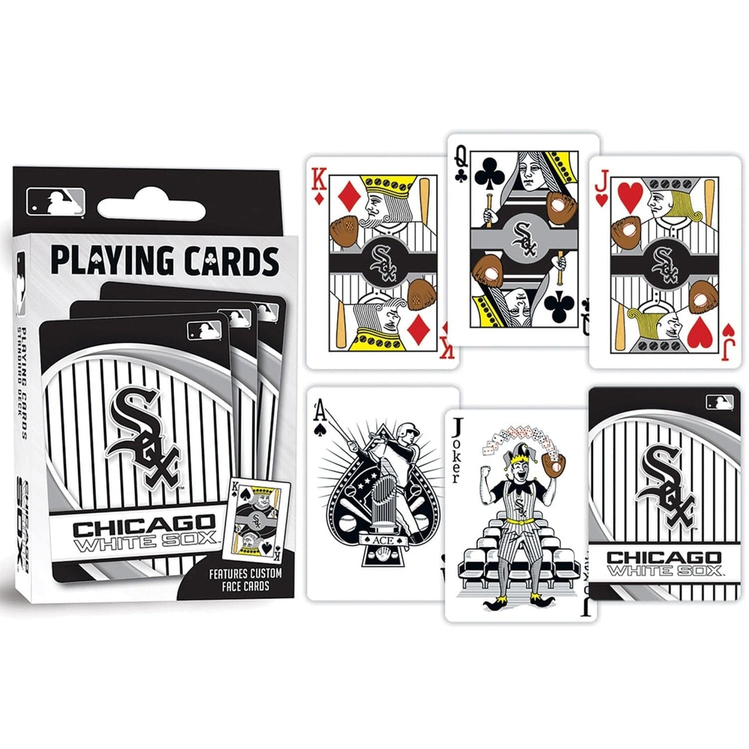 Chicago White Sox Playing Cards 54 Card Deck Officially Licensed MLB Cards Image 3