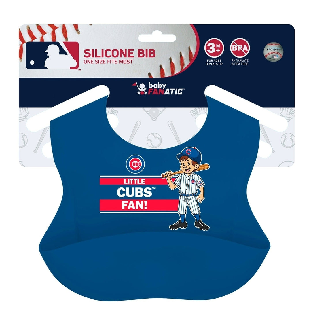 Chicago Cubs - MLB Silicone Bib Image 2