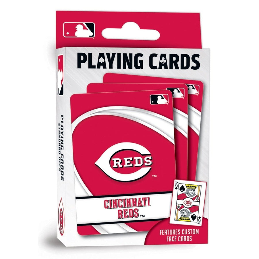 Cincinnati Reds Playing Cards 54 Card Deck Officially Licensed MLB Fans Gift Image 1