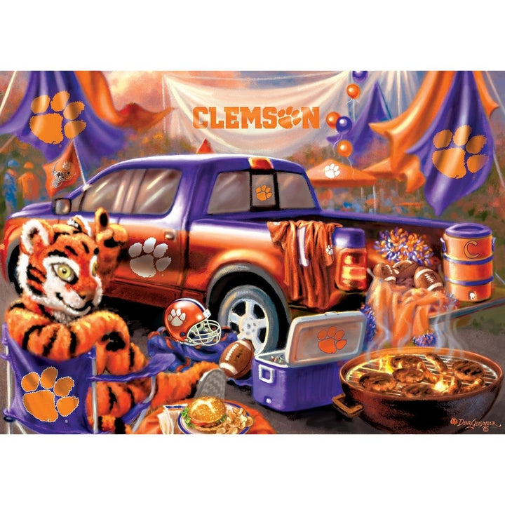 Clemson Tigers - Gameday 1000 Piece Jigsaw Puzzle Image 2