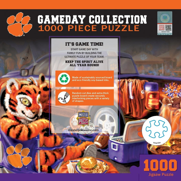 Clemson Tigers - Gameday 1000 Piece Jigsaw Puzzle Image 3