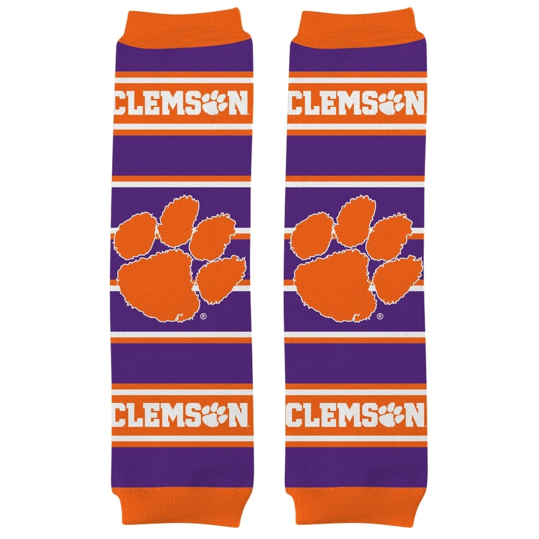 Clemson Tigers Baby Leg Warmers Image 1