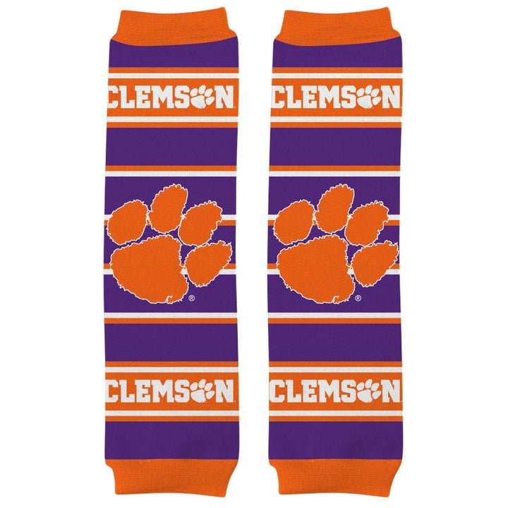 Clemson Tigers Baby Leg Warmers Image 1