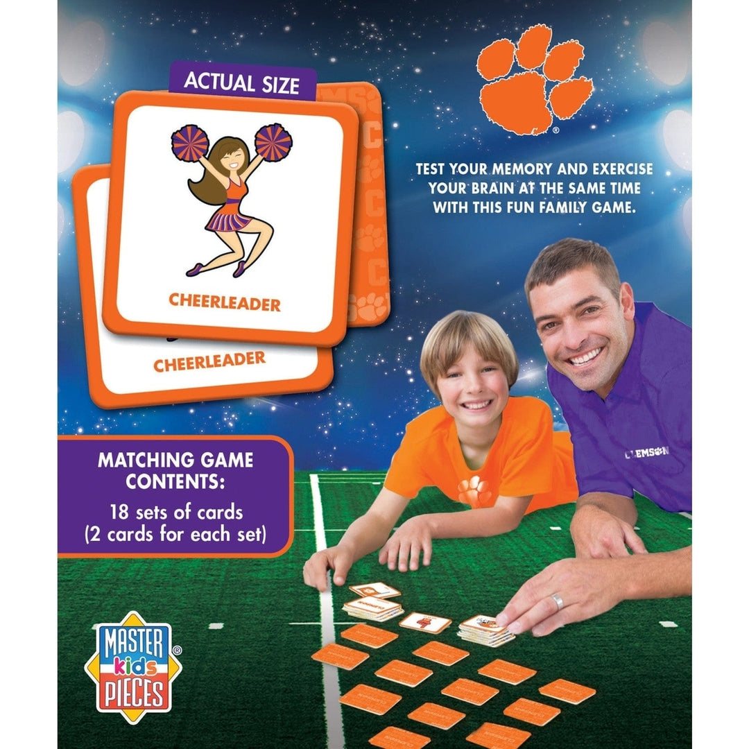 Clemson Tigers Matching Game Image 3