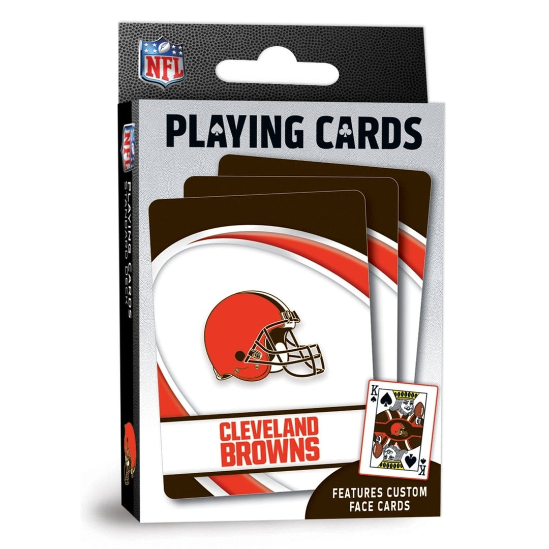 Cleveland Browns Playing Cards Deck 54 Custom Design NFL Team Card Game Image 1