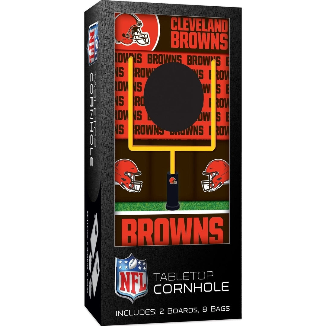 Cleveland Browns - NFL Tabletop Cornhole Image 1